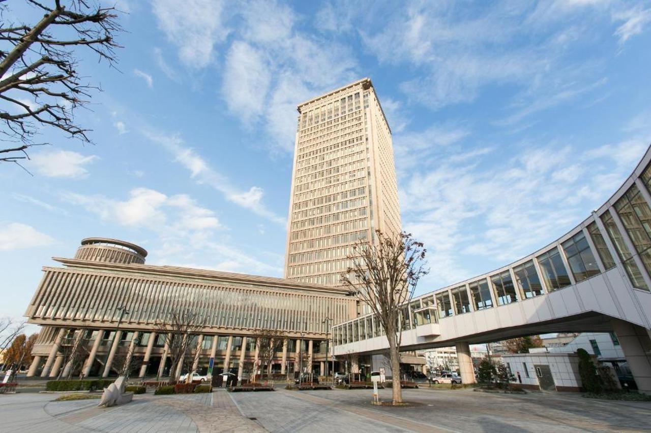 Yamagata Eki Nishiguchi Washington Hotel Esterno foto