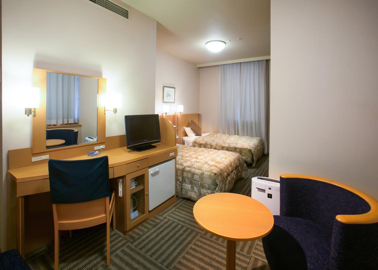 Yamagata Eki Nishiguchi Washington Hotel Esterno foto