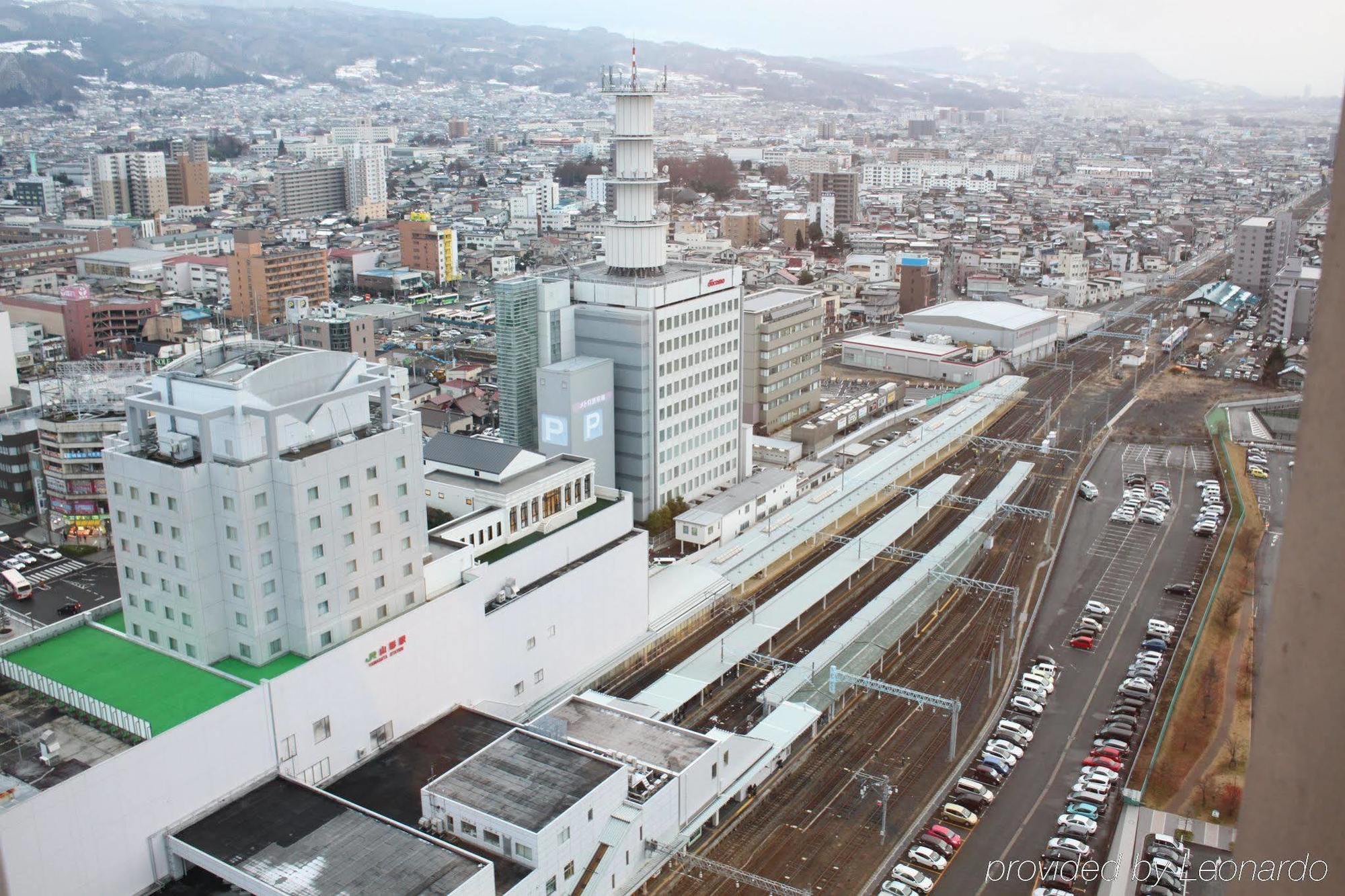Yamagata Eki Nishiguchi Washington Hotel Esterno foto
